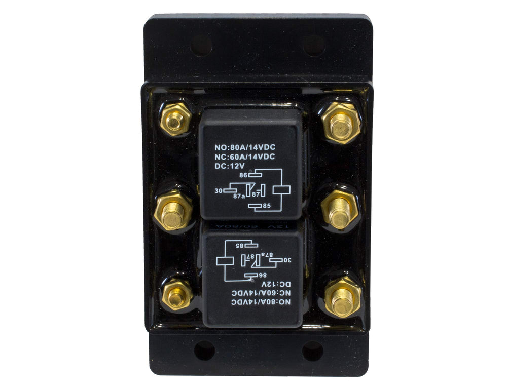 Buyers Products 5541100 front view showing relays and mounting, durable control