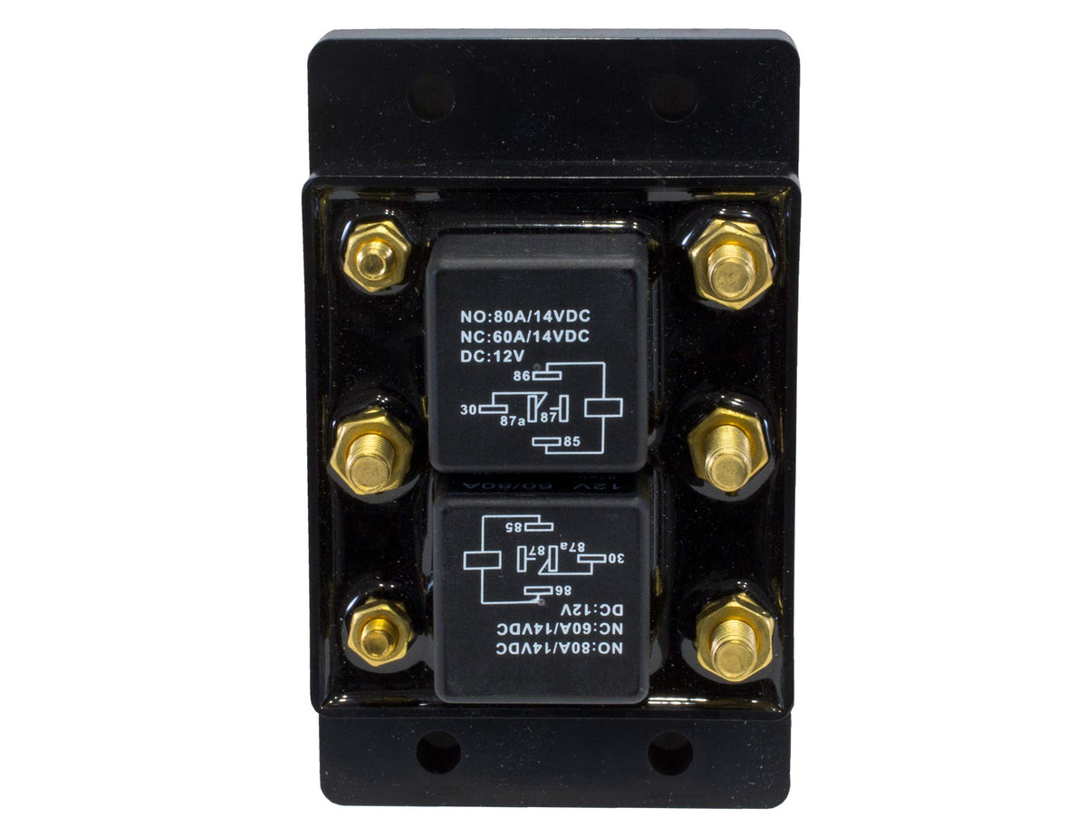 Buyers Products 5541100 front view showing relays and mounting, durable control