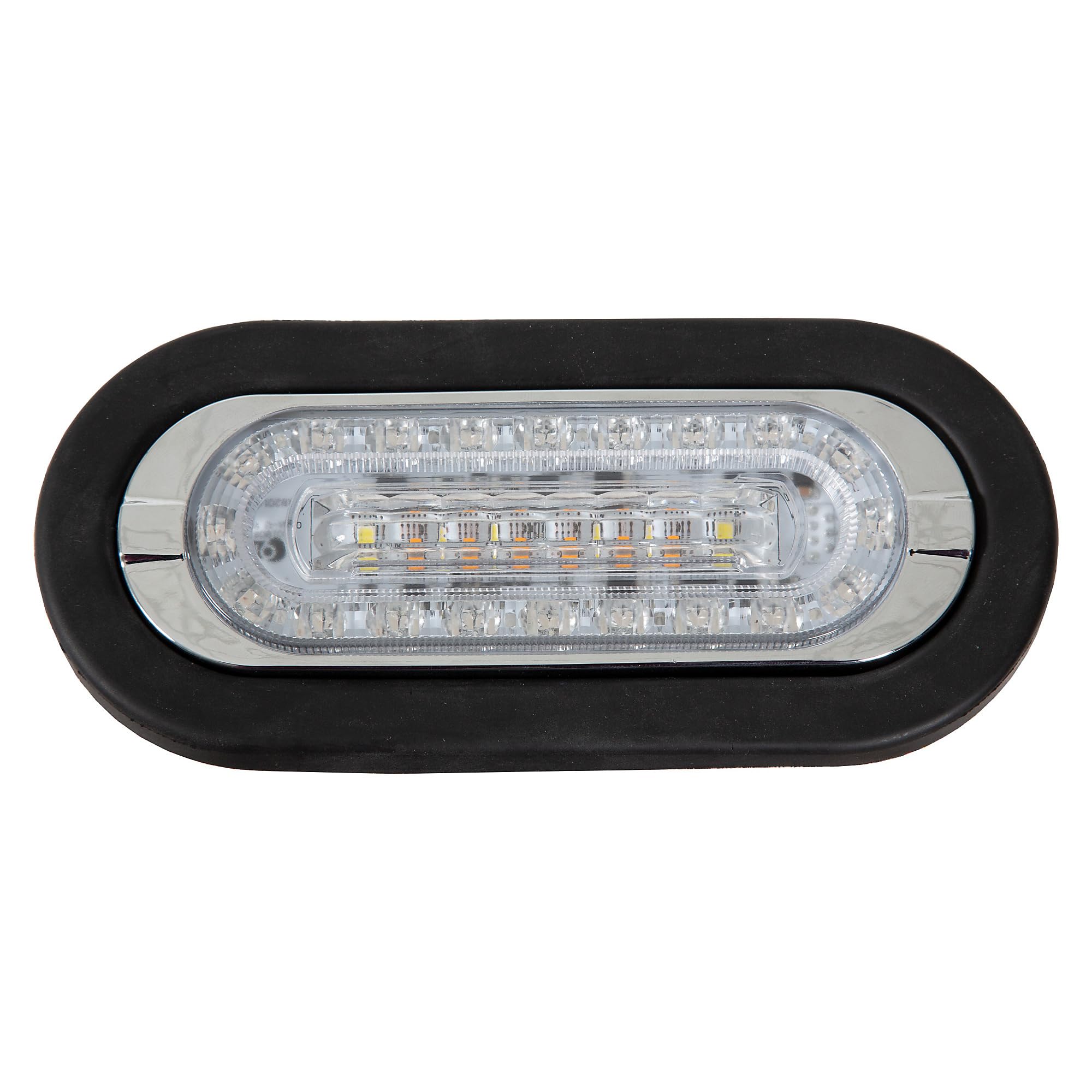 Buyers Products side profile showing grommet and mounting hardware for versatile installation