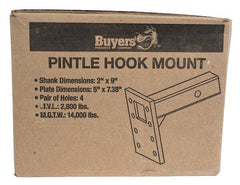 Buyers Products Company PM87 close-up weld detail highlighting robust construction and strength
