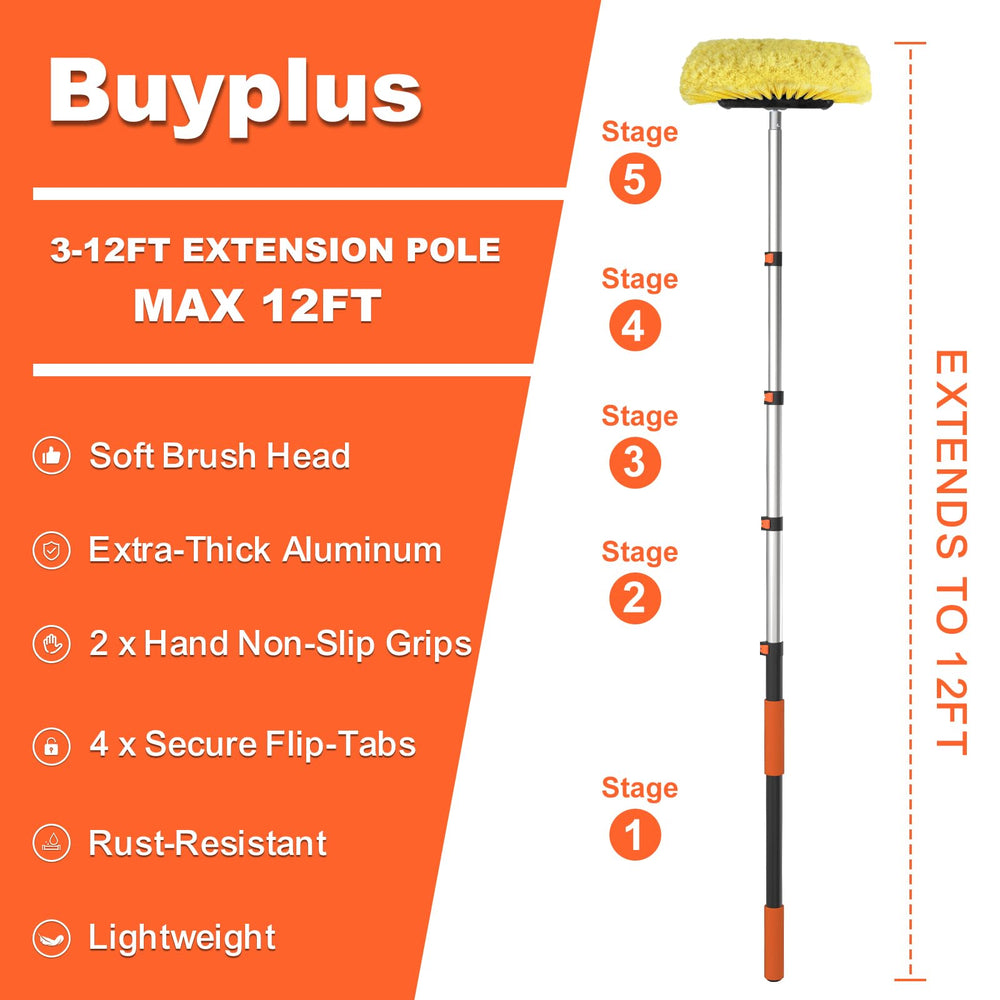 Buyplus 1-1/4 inch connector detail, swaps easily with other accessories