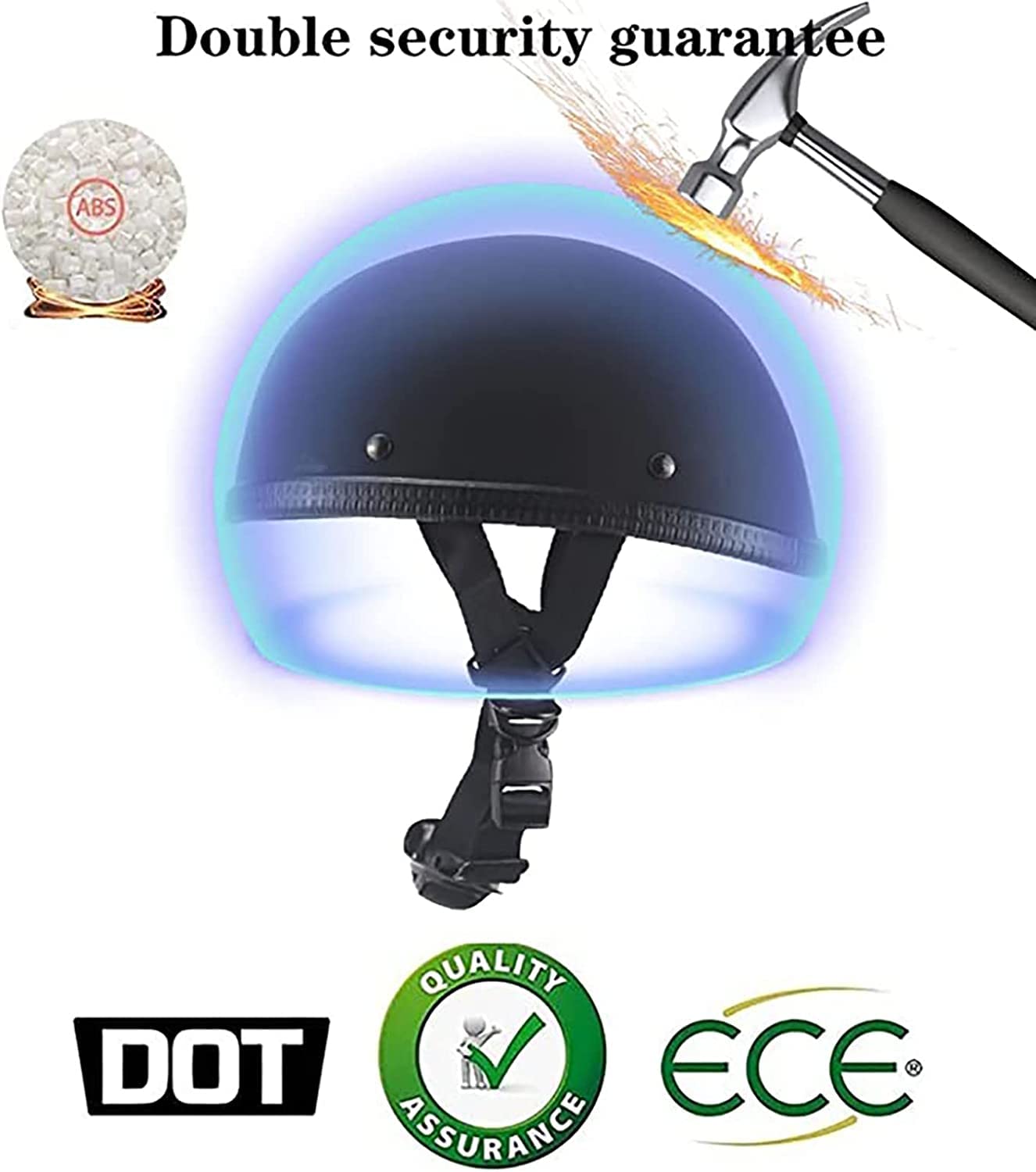 BwondMand helmet next to ruler showing size dimensions for right fit