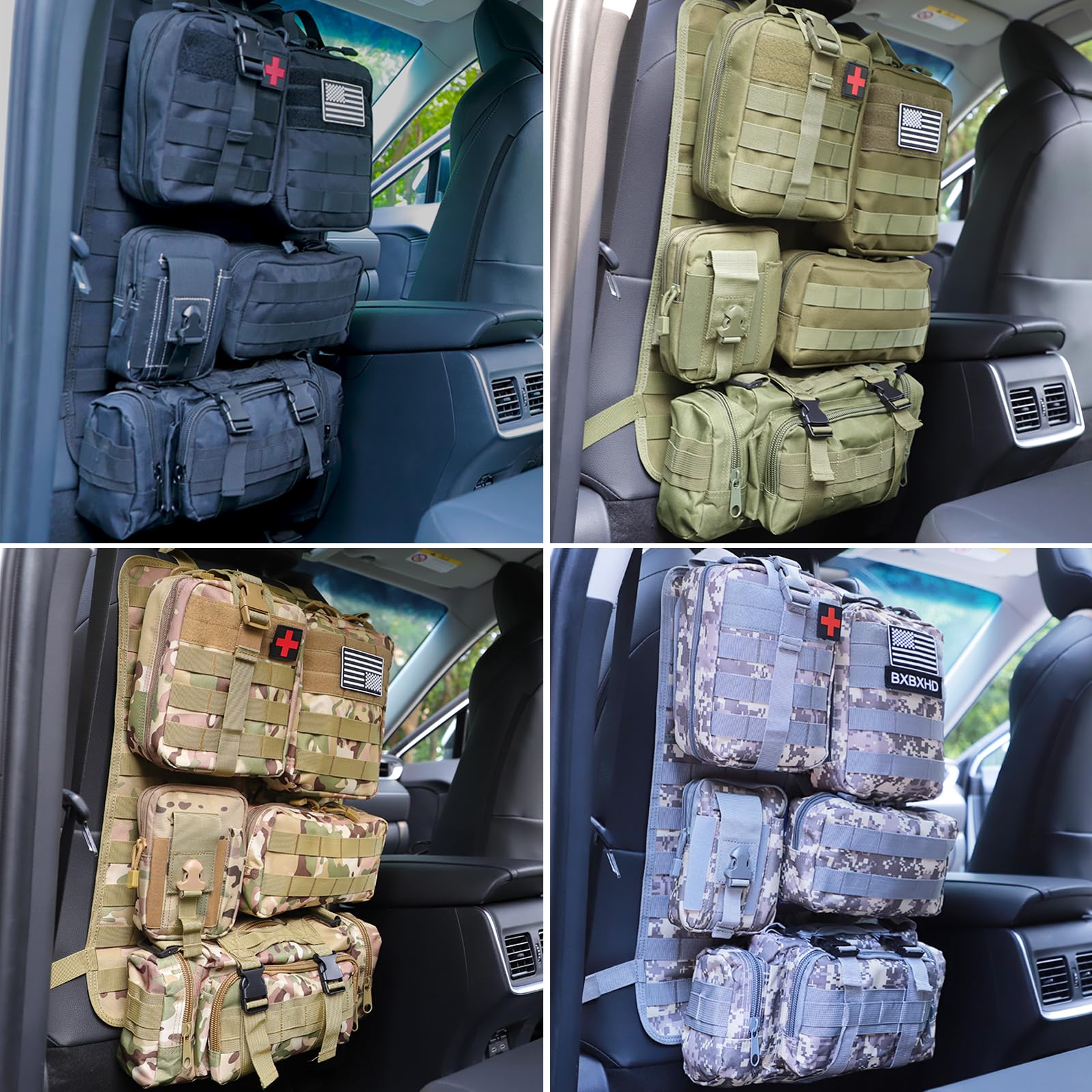 BXBXHD medical pouch open with supplies visible for emergency readiness