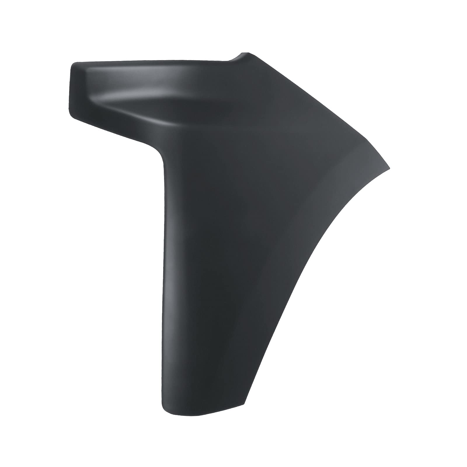 BXZ front view of left bumper end cap showing fit and finish benefit