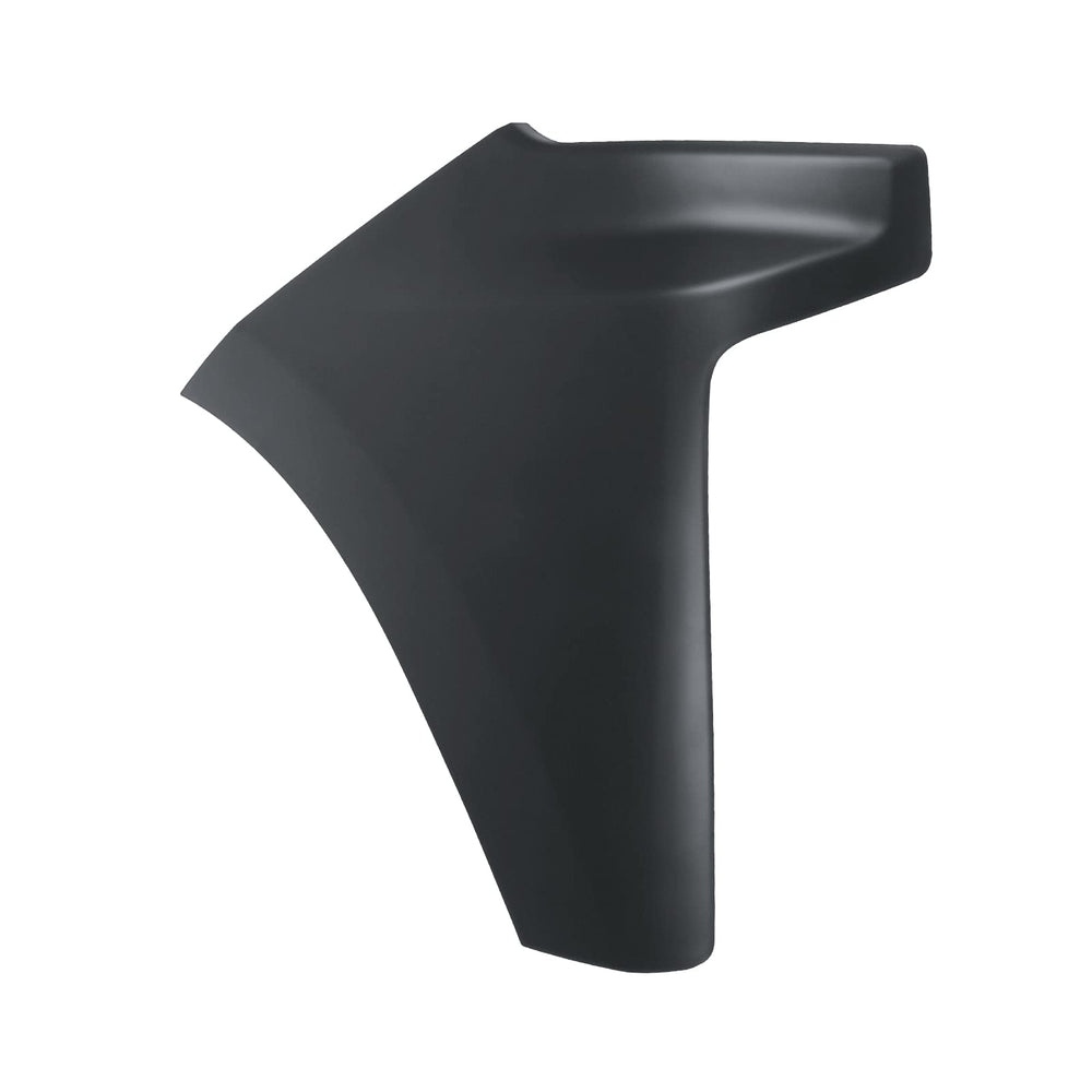 BXZ front view of right bumper end cap showing fit and shape benefits