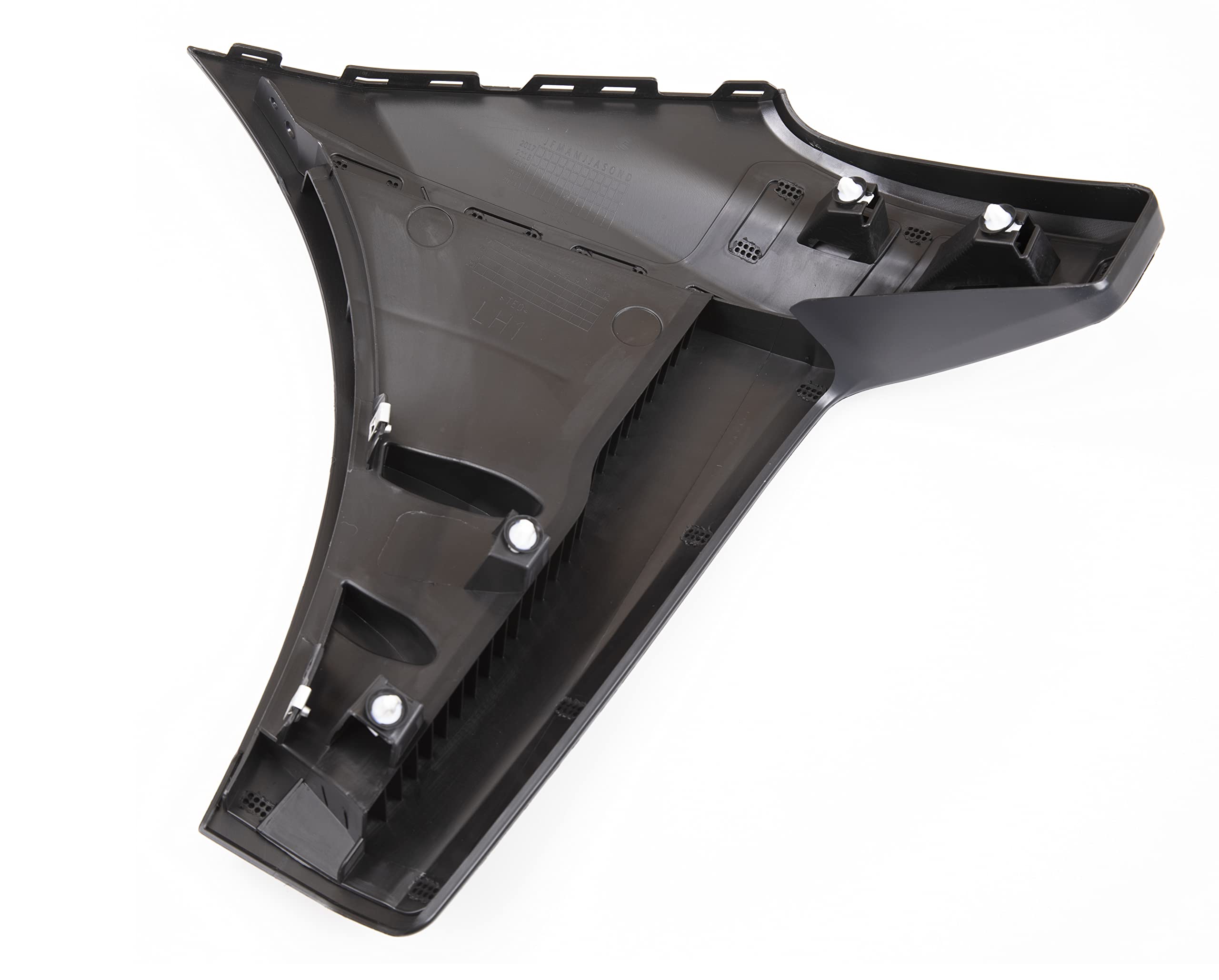 BXZ bumper end cap mounted on Silverado displaying seamless replacement benefit