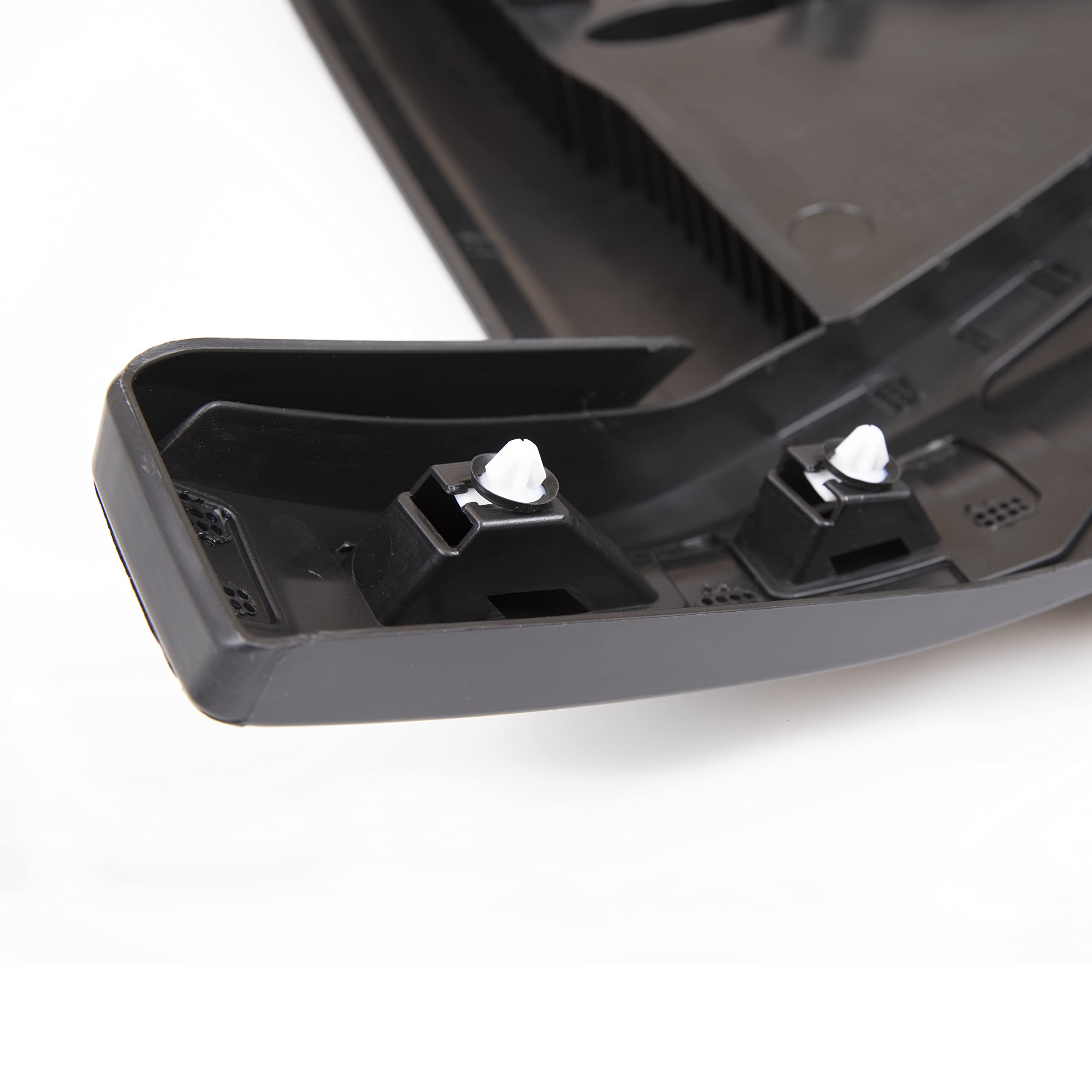 BXZ bumper cap beside ruler showing size and scale for easy installation benefit