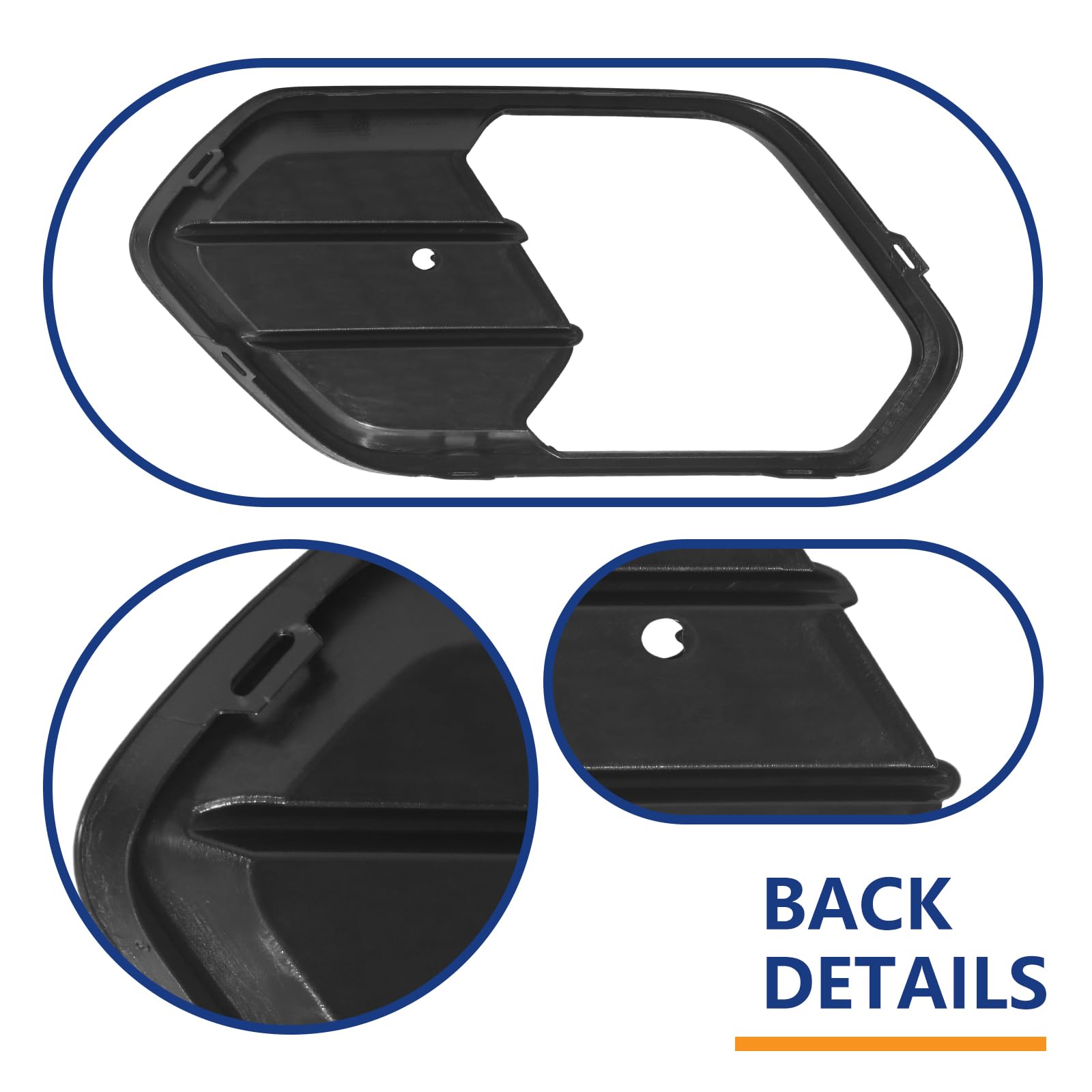 BXZ bezel held in hand showing scale for easy handling and fit