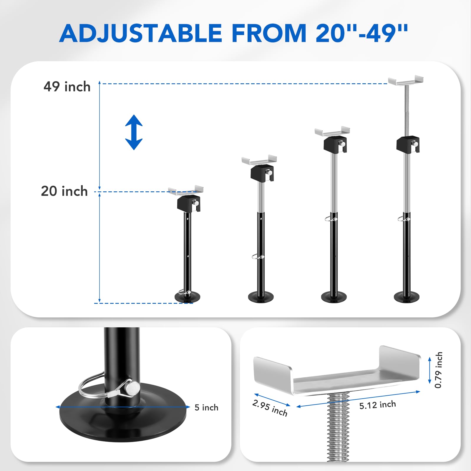 BYERNAUTO powder-coated steel finish close view showing corrosion resistance benefit