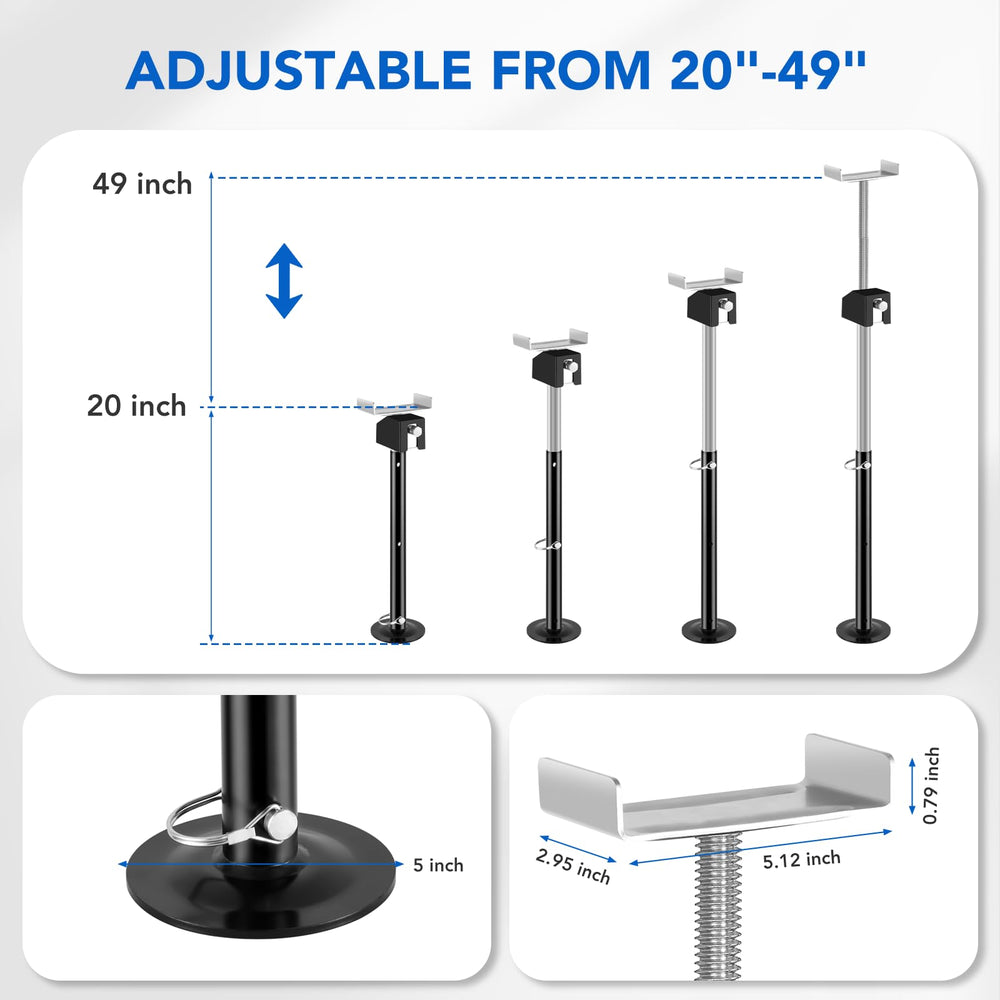 BYERNAUTO powder-coated steel finish close view showing corrosion resistance benefit