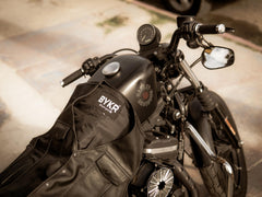 BYKR pocket and zip detail holding essentials securely for easy access