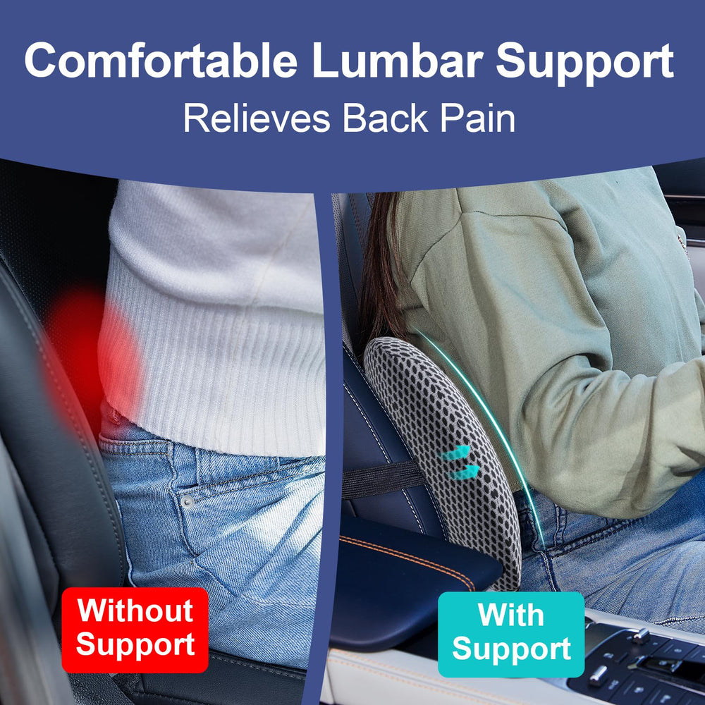 BYMECOST adjustable strap and buckle securing cushion to seat for stability