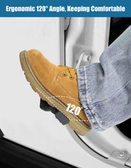 BystralX rubber sleeve and EVA pad protecting Jeep paint and preventing scratches