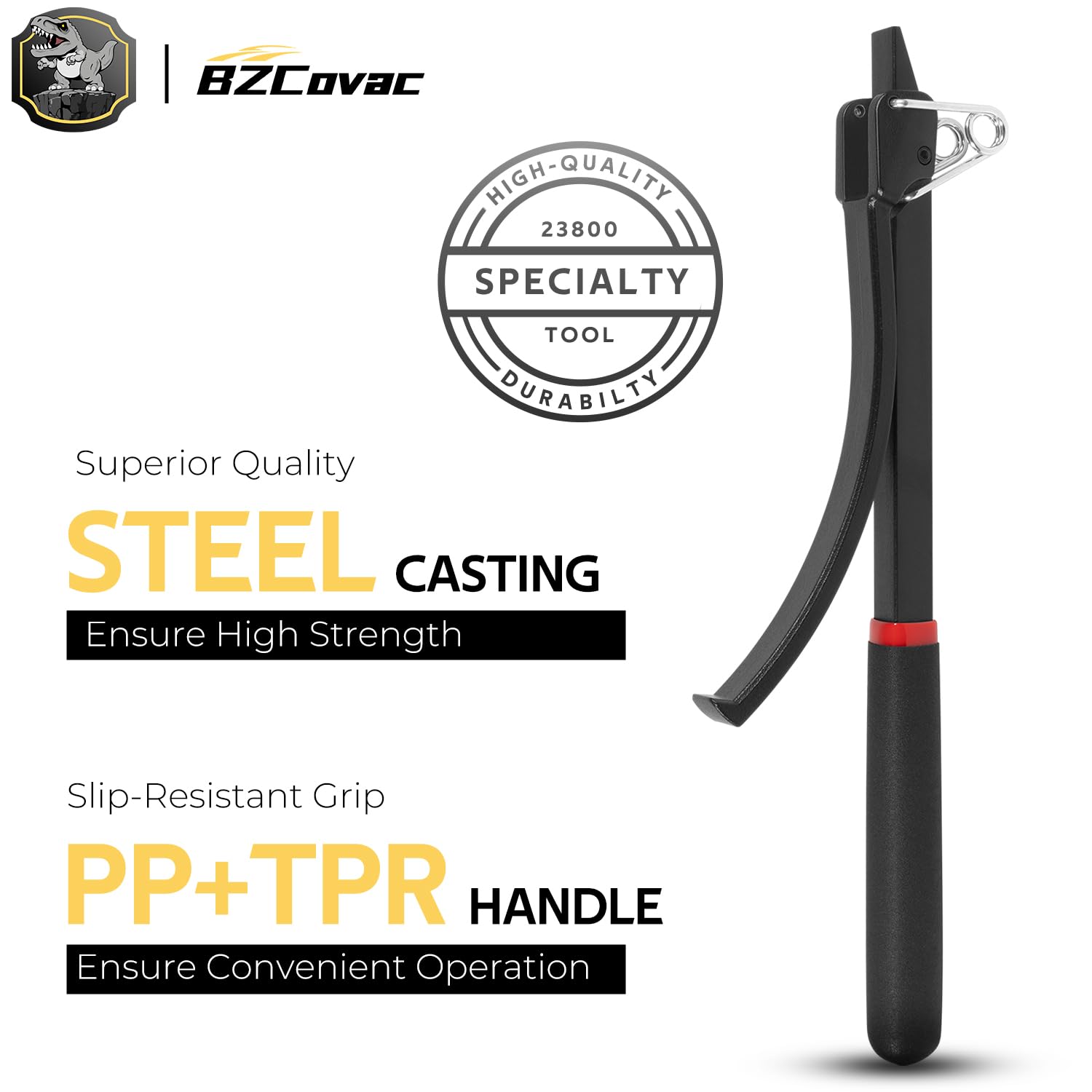 Bzcovac adjustment mechanism demonstrating versatile fit and control