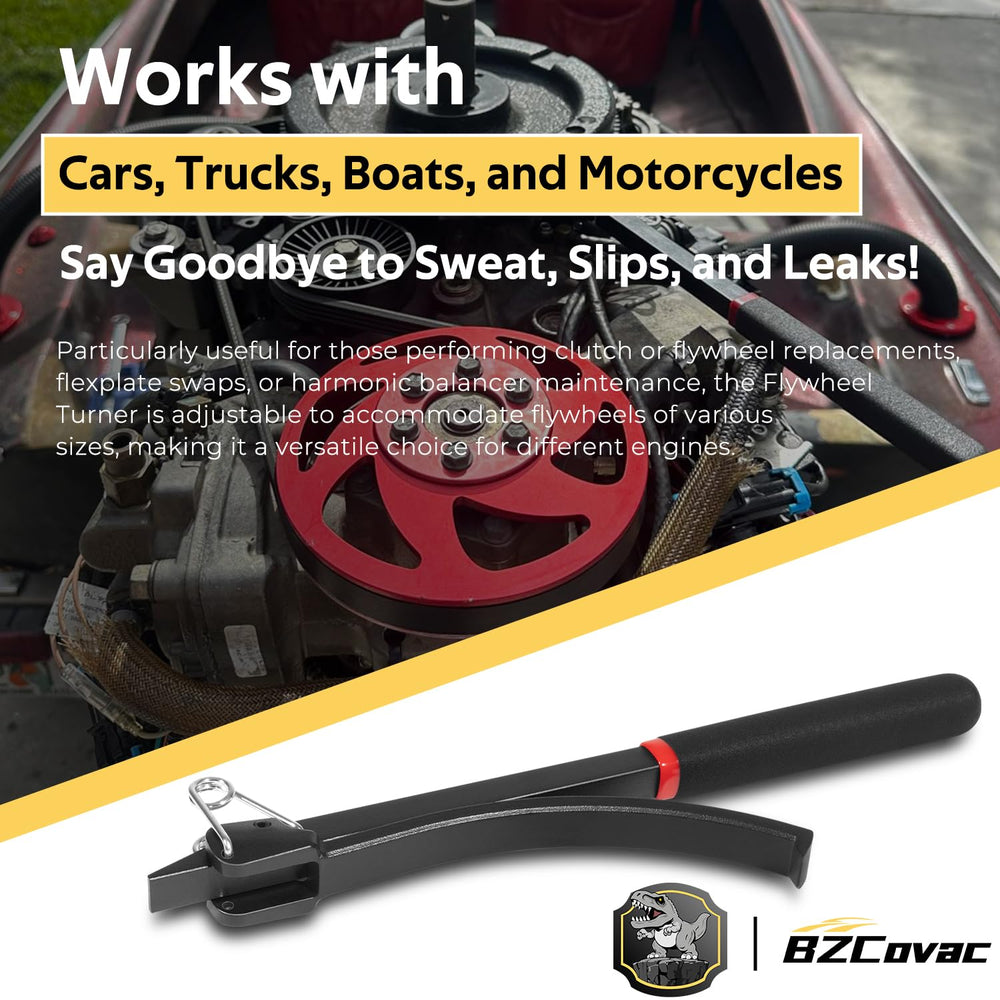Bzcovac handle closeup with rubber grip for secure comfortable use