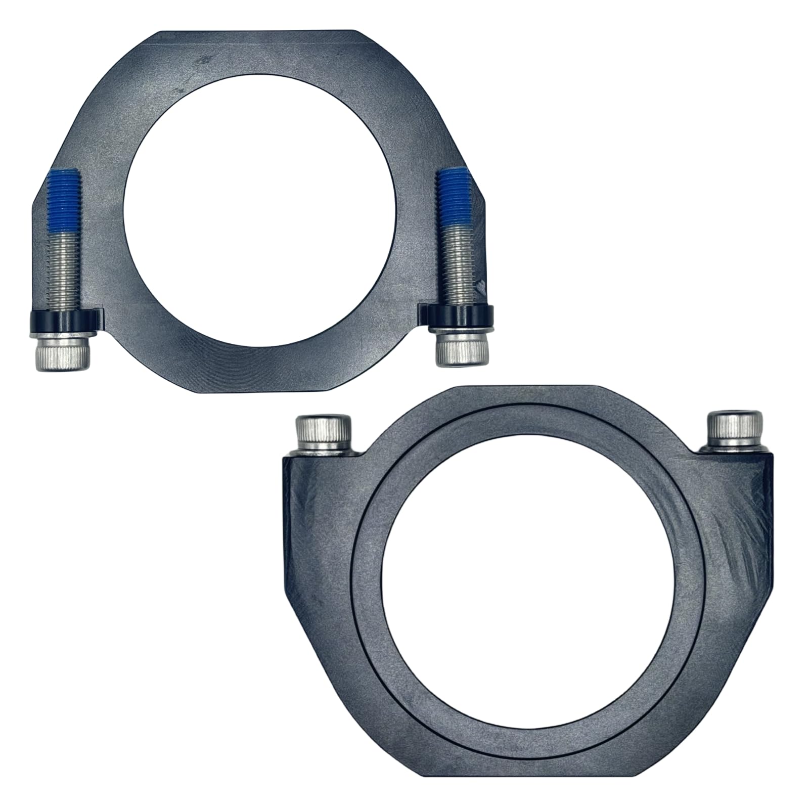 BZP included bolts and lock washers displayed with guard for easy install