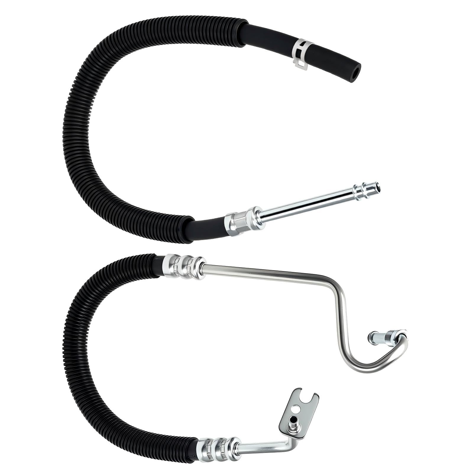 C-Tzu front packaging showing both pressure and return hoses, clear fitment