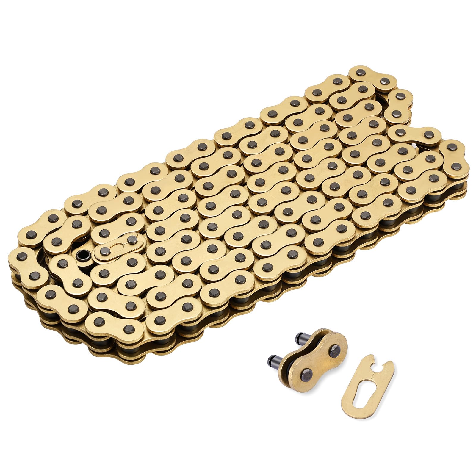 C-Tzu gold 520 chain front packaging showing ready-to-install chain