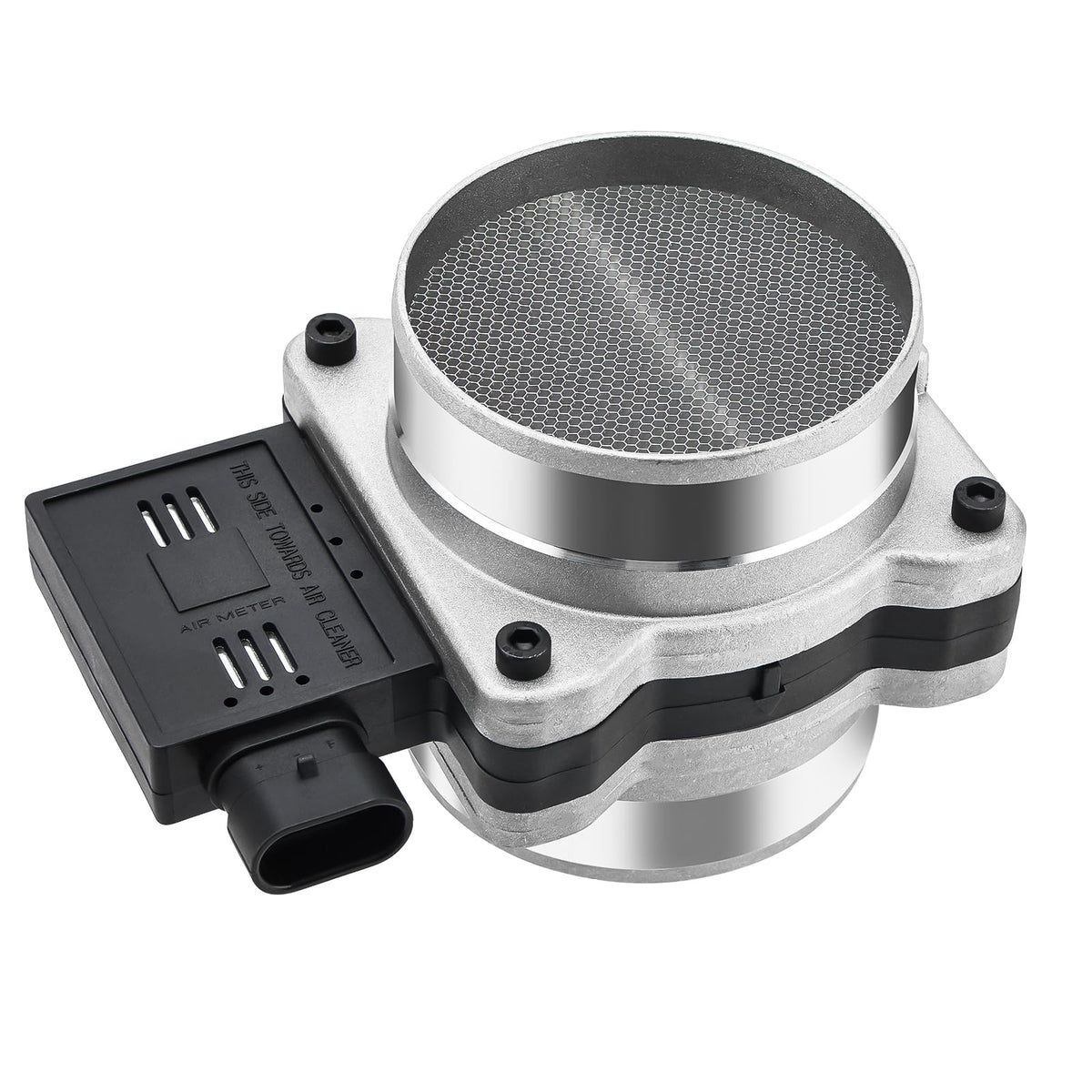 C-Tzu MAF sensor front view showing mounting points and reliable fit