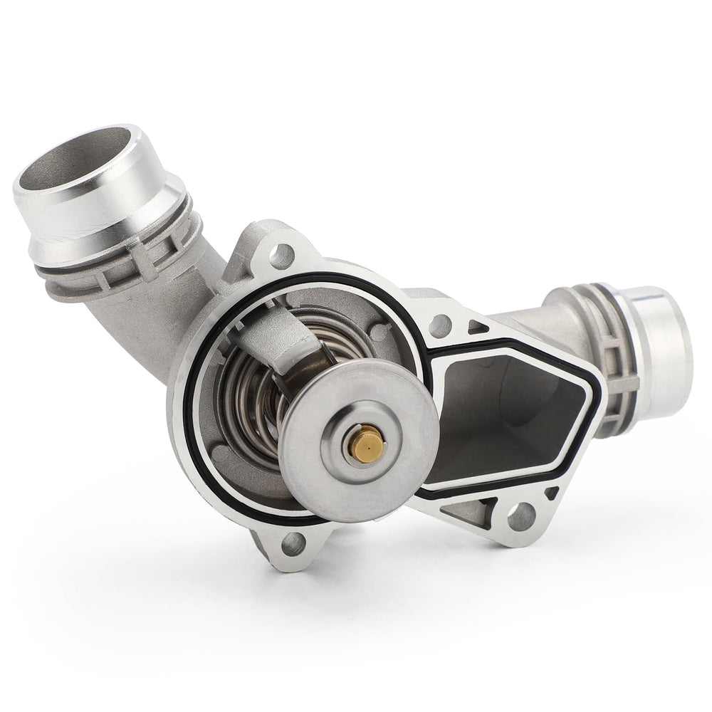 C-Tzu front view of thermostat housing showing ports and precise fit for reliability