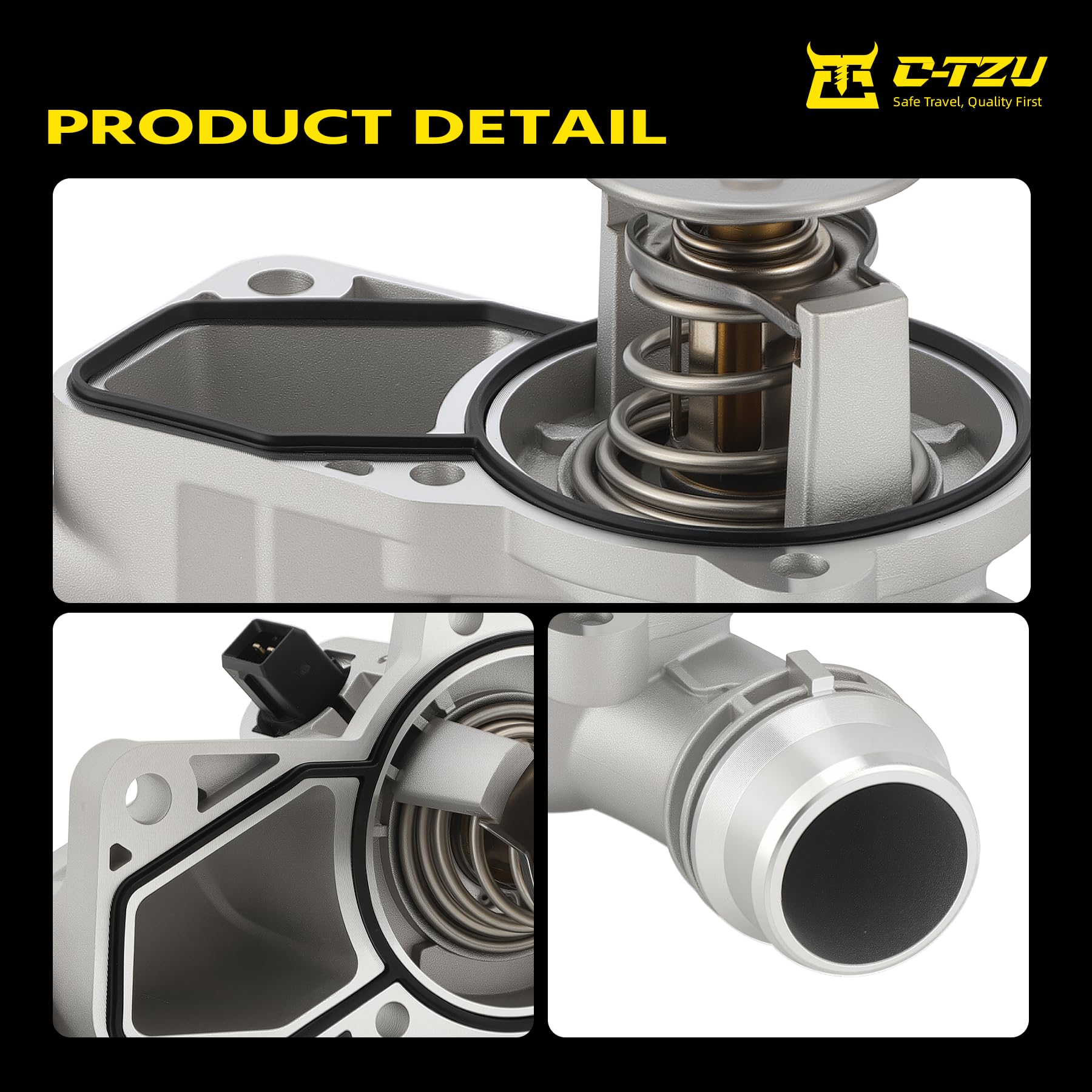 C-Tzu gasket surface close shot showing clean mating face for correct sealing
