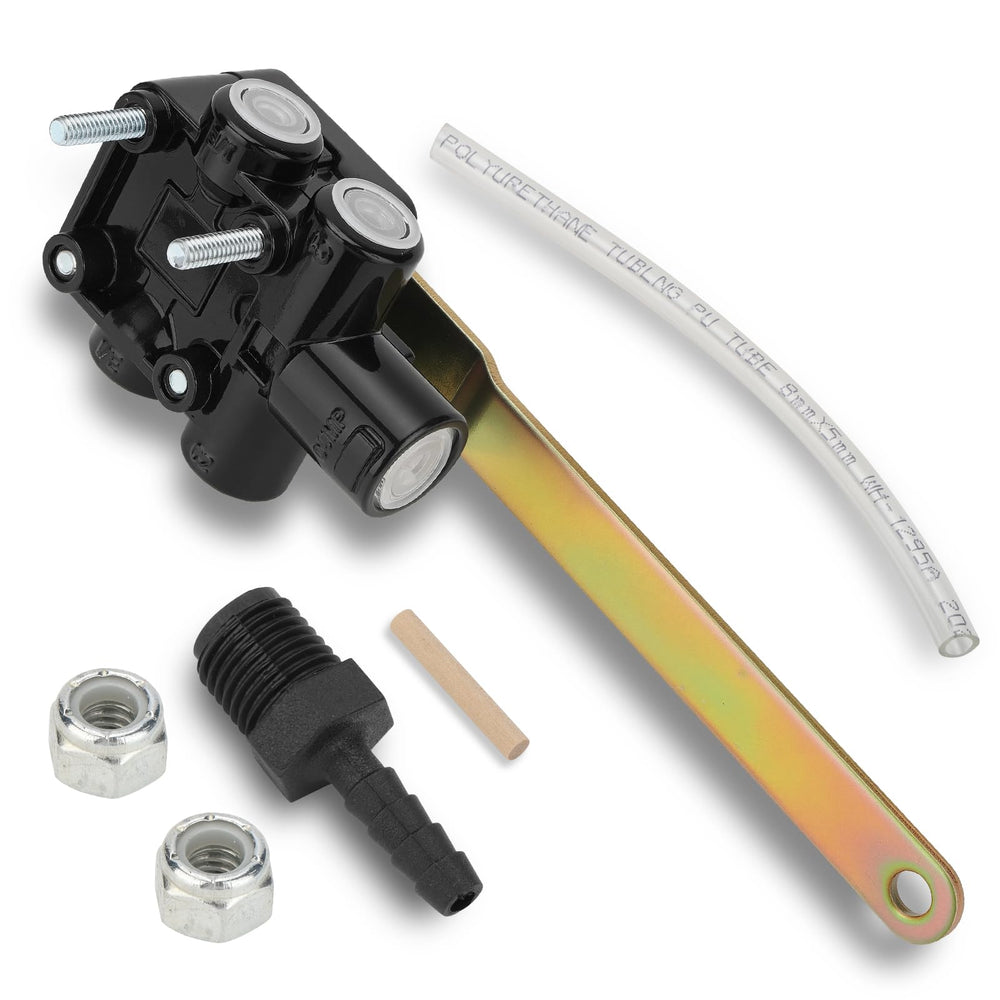 C-Tzu valve front view showing mounting and ports for easy replacement