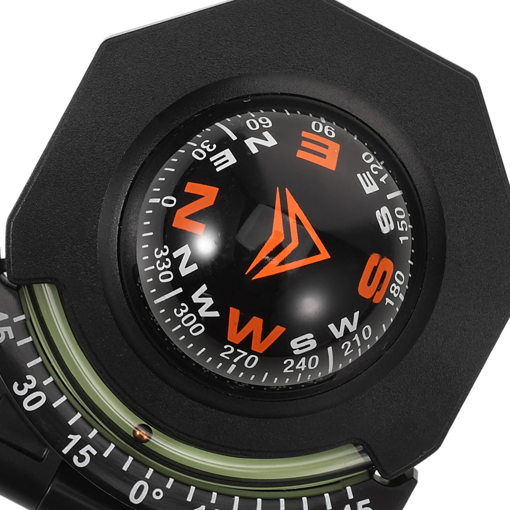 Cabilock mounted on a car dashboard in use providing instant orientation
