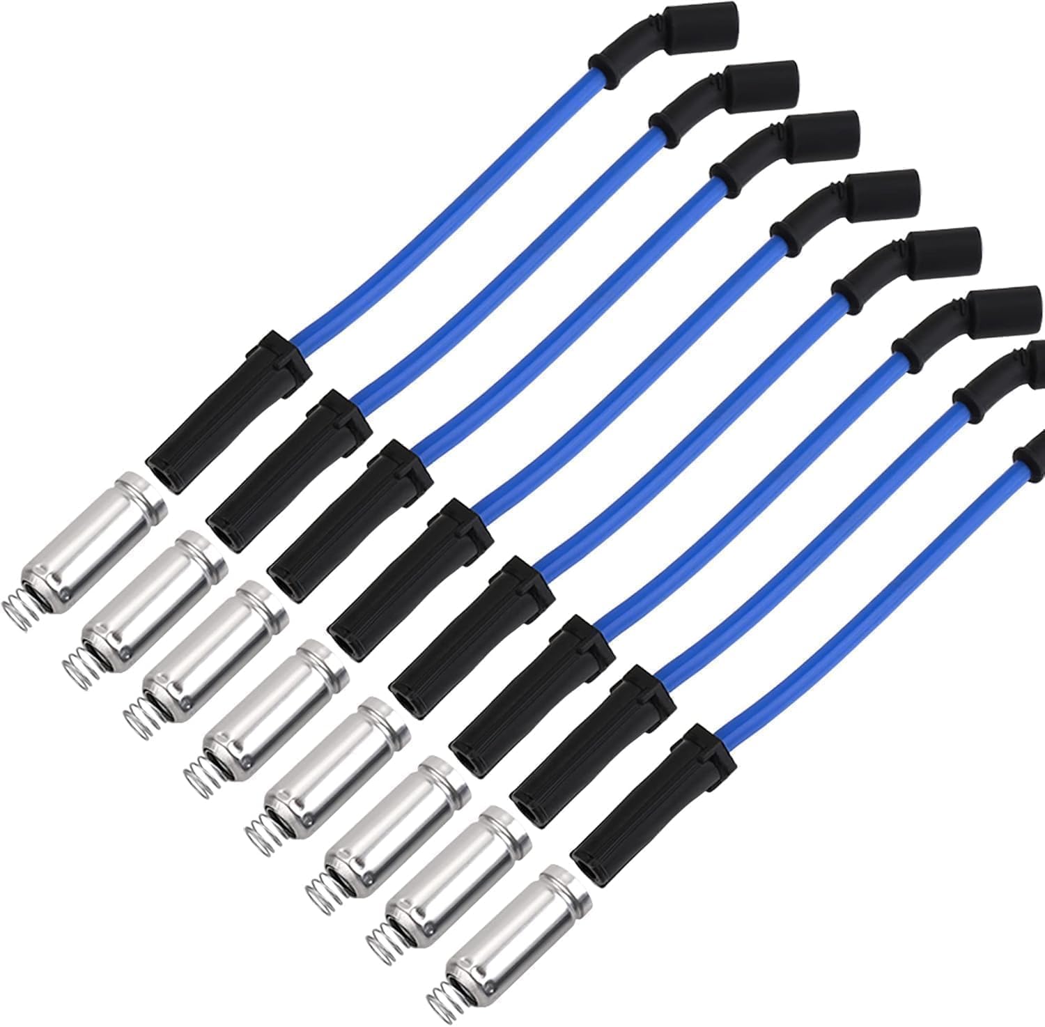 Cable Master front packaging showing blue 10.2mm wires and kit benefit of complete replacement