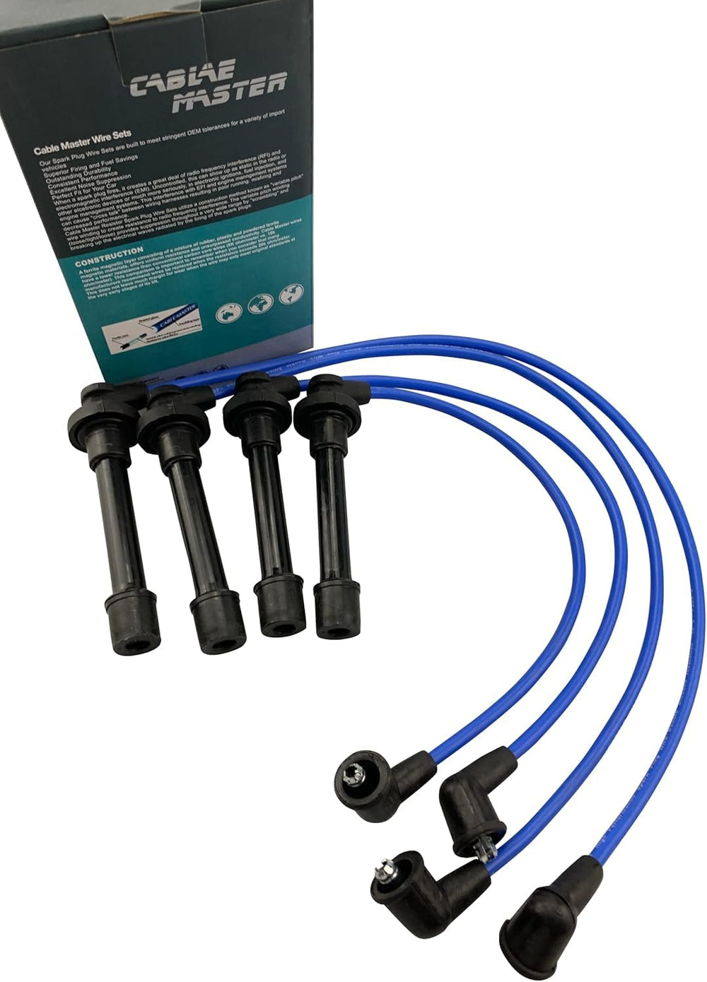 Cable Master wire length and routing comparison showing blue wires matched to original for correct fit