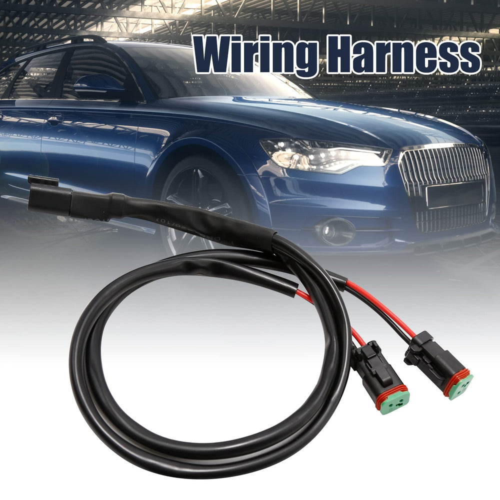 CADUFUELLY adapter connected to vehicle fog light enabling easy installation