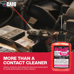 CAIG LABORATORIES brush tip detail for scrubbing tight contacts and pins