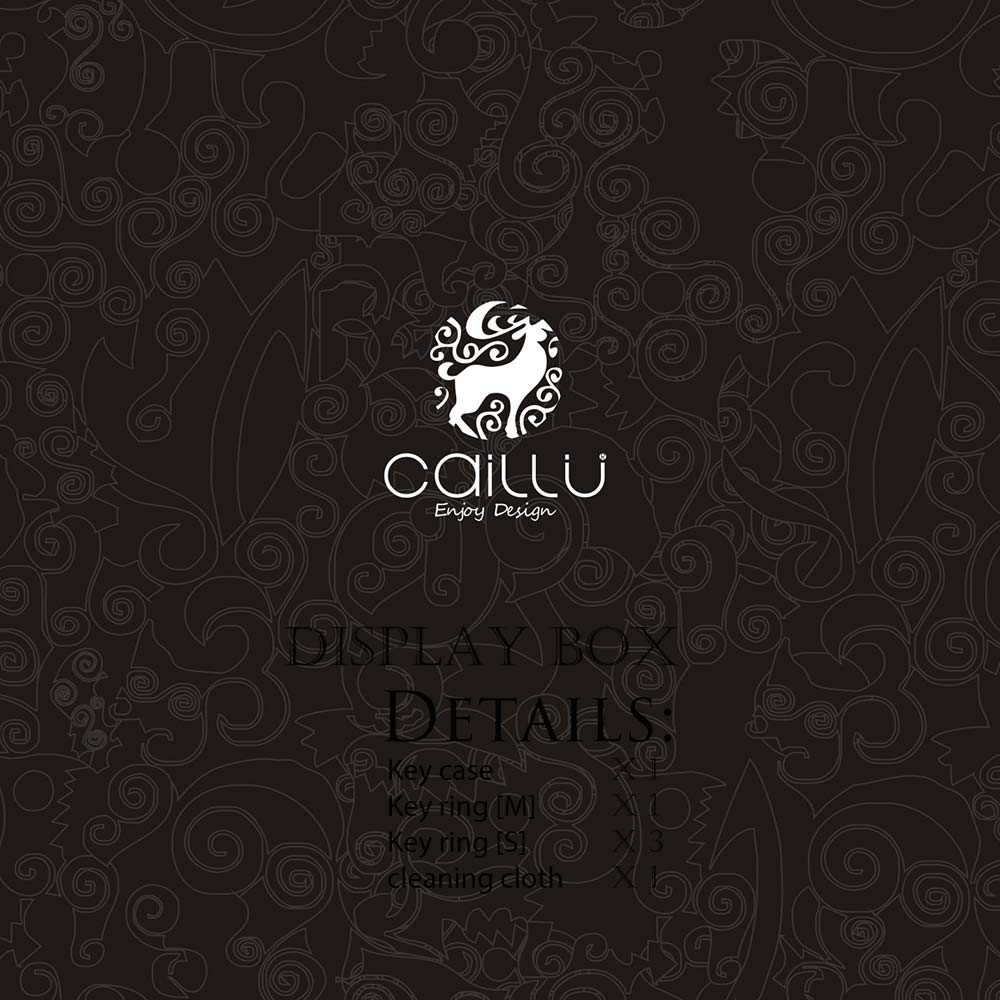 CAILLU artisan hands crafting keychain demonstrating handmade quality
