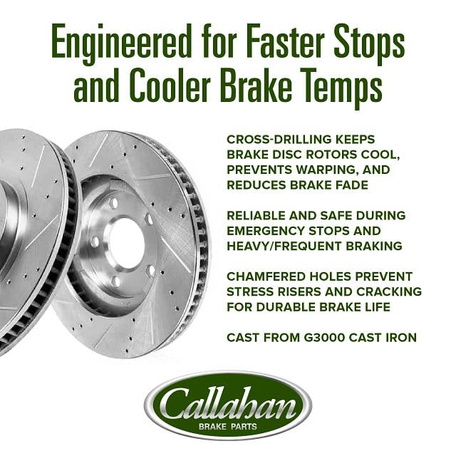 Callahan BRAKE PARTS ceramic pad set with hardware organized for easy installation