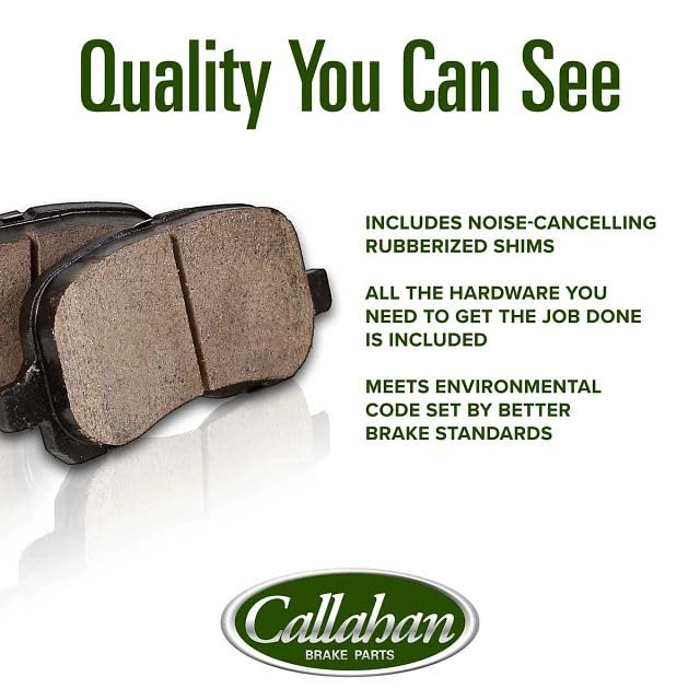 Callahan kit mounted on Buick Enclave front wheel hub demonstrating correct fit