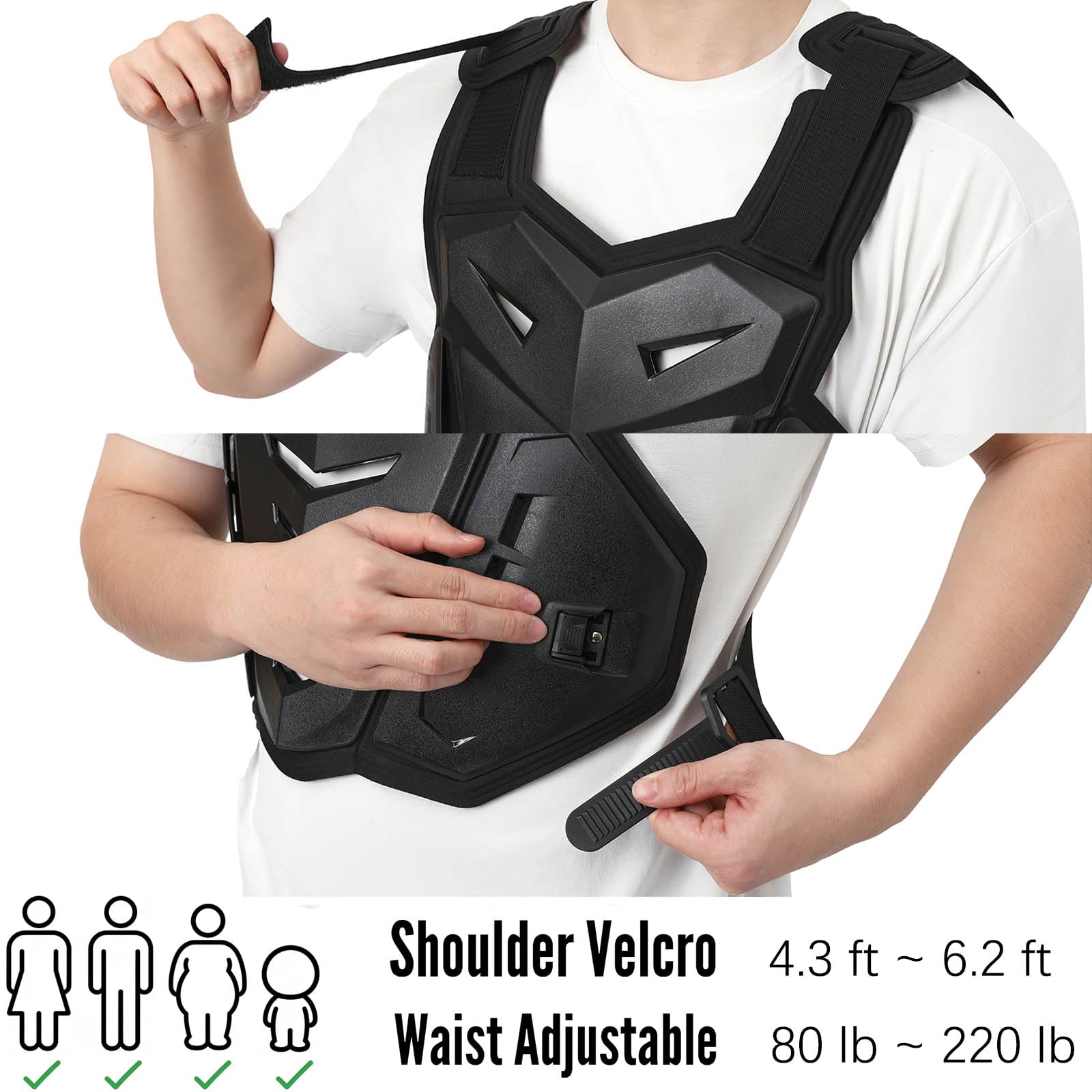 CALOPET worn by rider on trail demonstrating comfort and mobility benefit