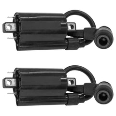 Caltric ignition coil front view showing mounting and fit for easy replacement