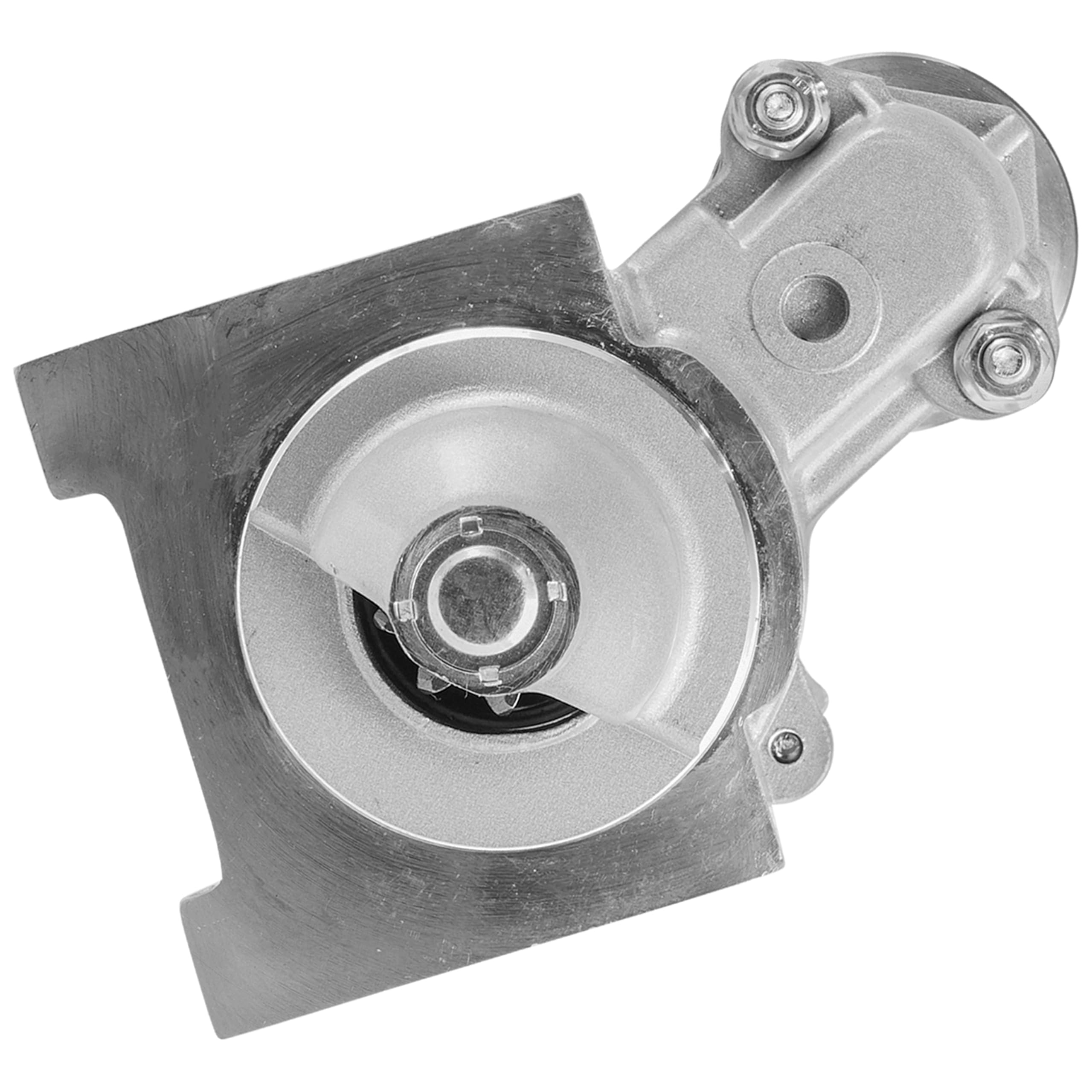 Caltric starter close-up of gear drive demonstrating durable construction and engagement