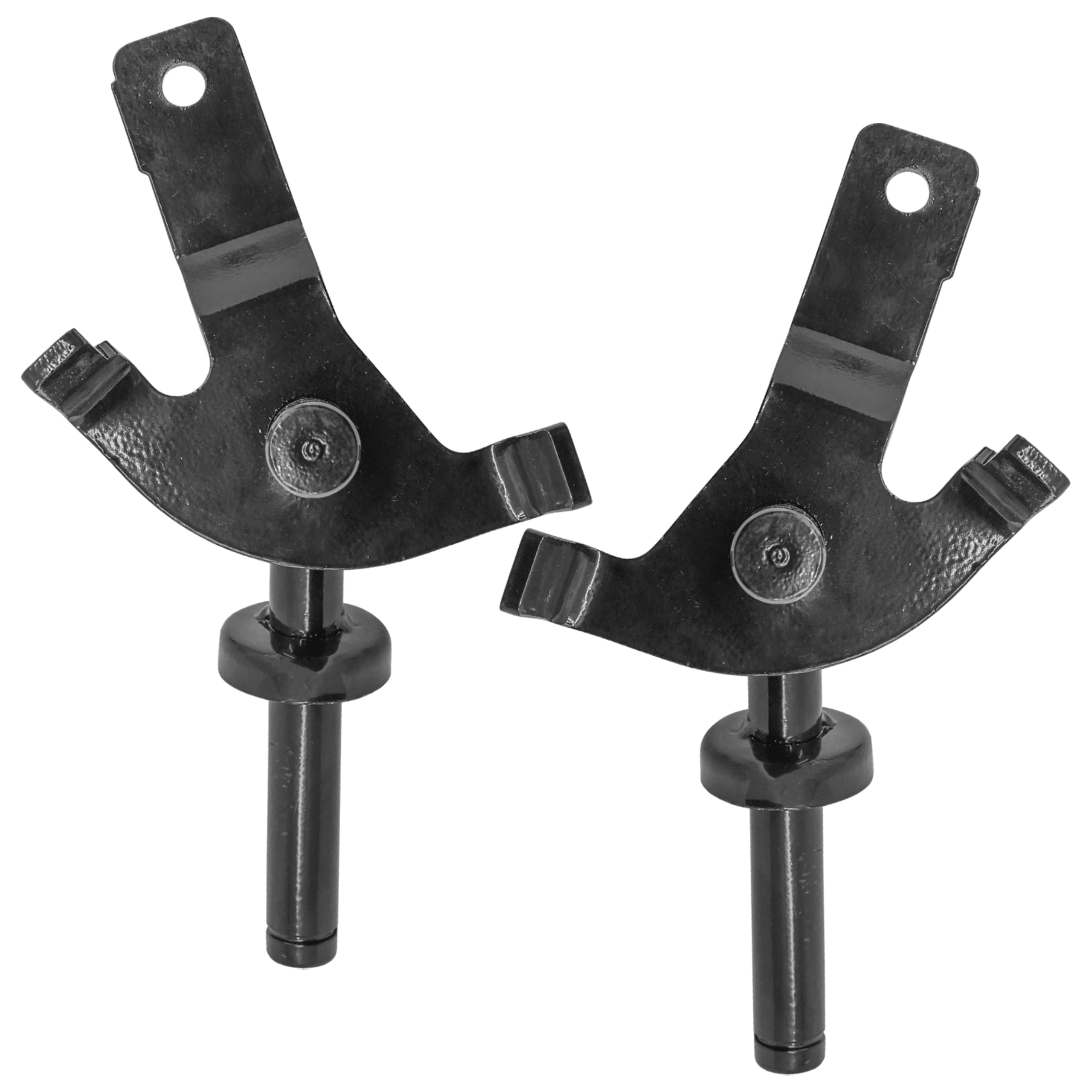 Caltric image of spindle mounting holes and bosses for straightforward alignment