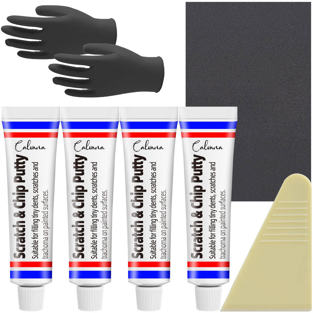 Calvana front of packaging showing kit contents and fast repair benefit