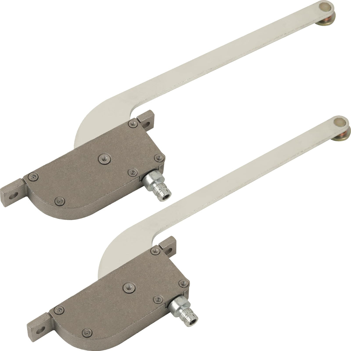 Calvana front view of two vent operators showing fit and alignment benefits