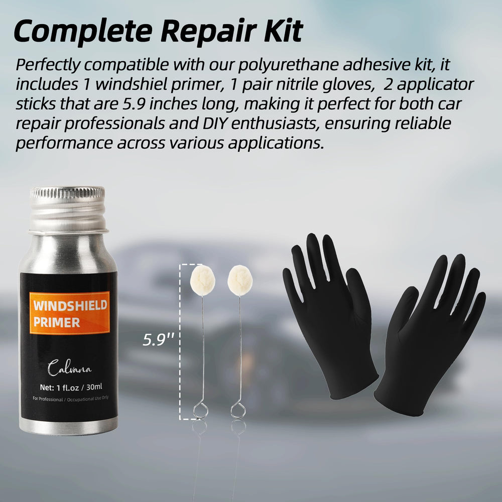 Calvana kit with daubers and nitrile gloves for ready application