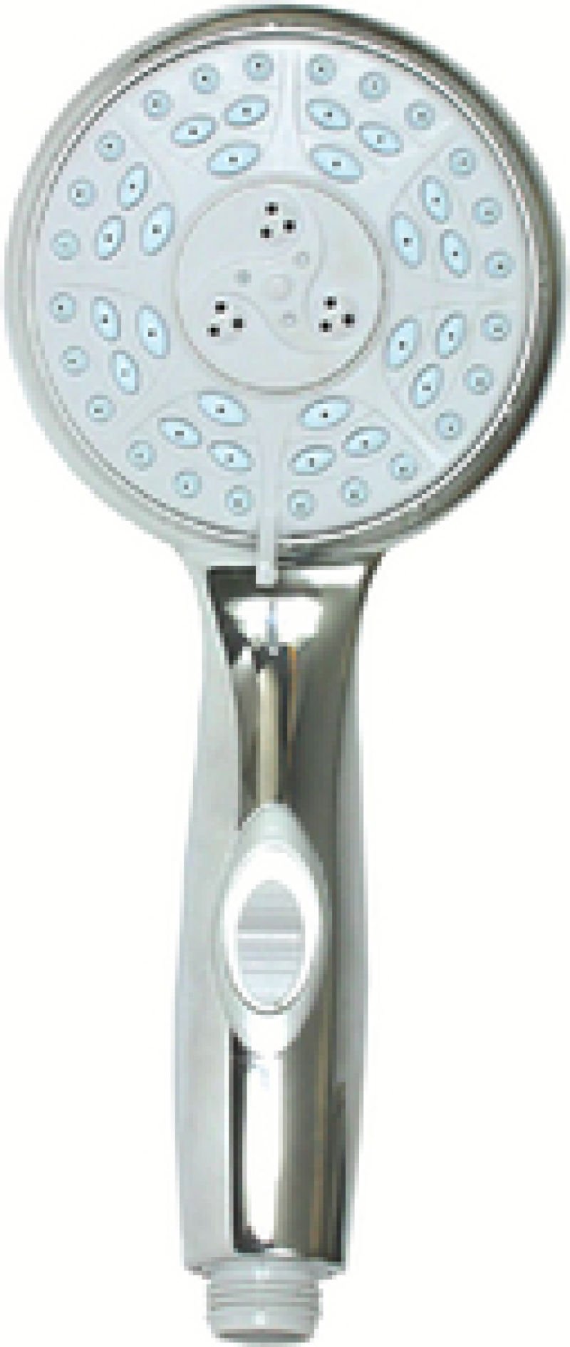 Camco 43710 close-up of on/off switch for quick water pause and water-saving control