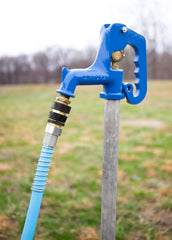 Camco close-up of threads and internal valve highlighting durable brass construction benefit