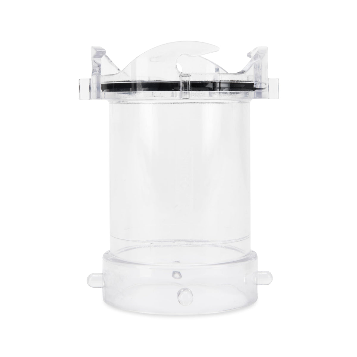 Camco clear extender front view showing transparent body for easy monitoring