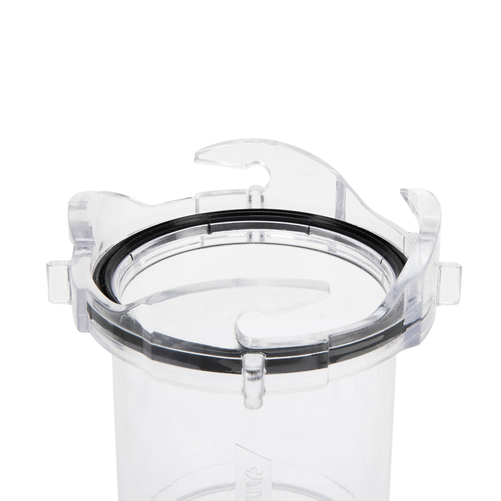 Camco clear extender size comparison beside tape measure for compact storage