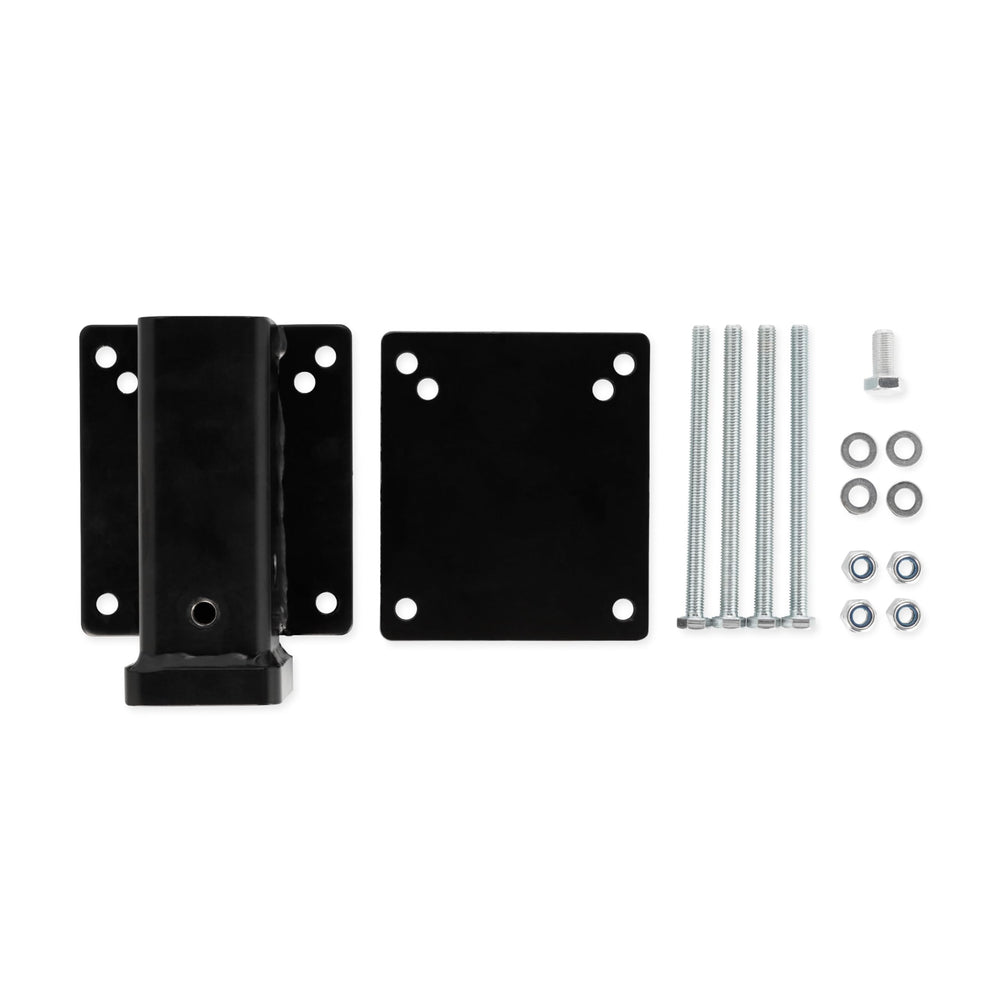 Camco anti-rattle bolt close-up showing quiet, secure mounting benefit