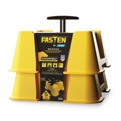 Camco FasTen Big Blocks front view showing durable base and stability benefit