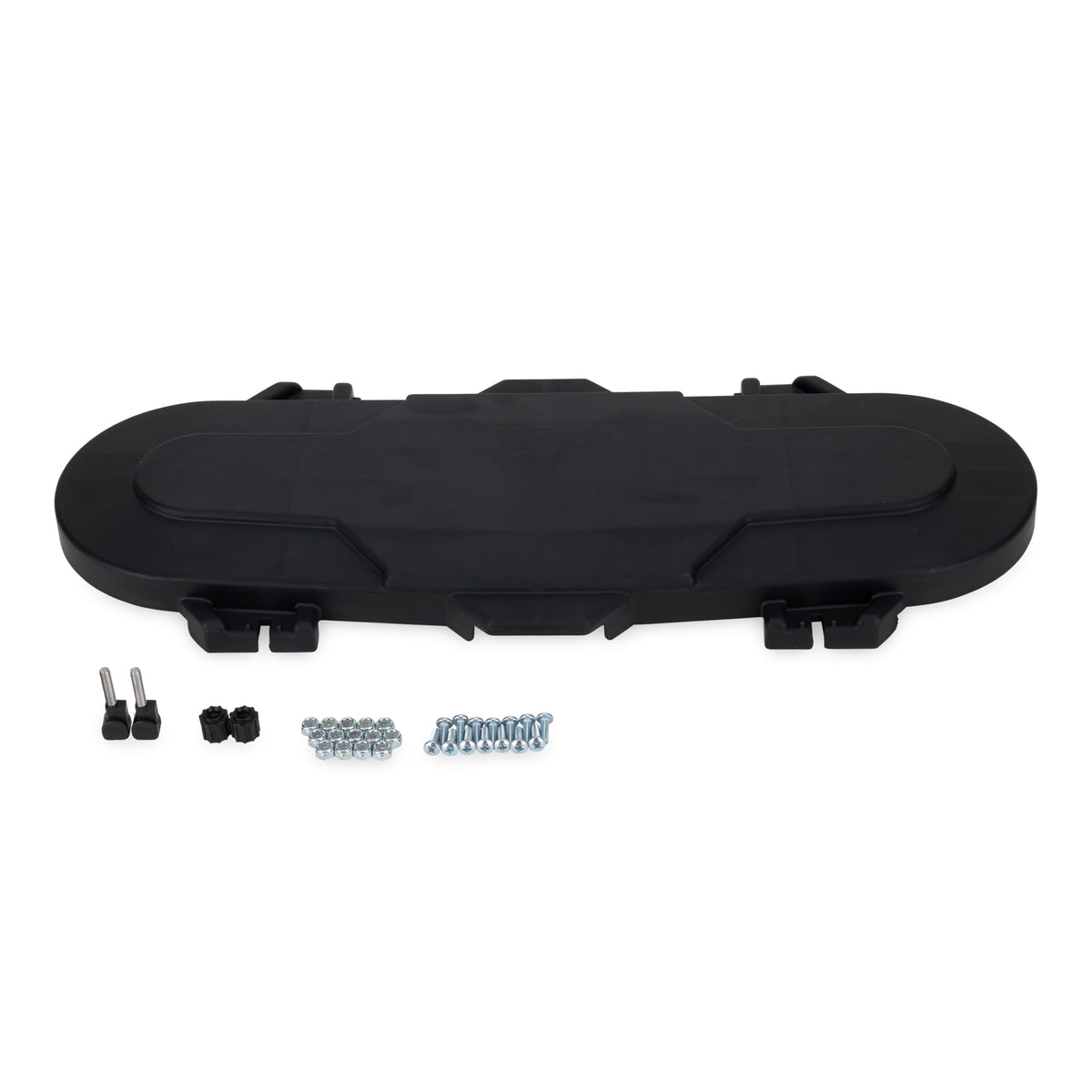 Camco front view replacement cap showing oval access, improves tank access