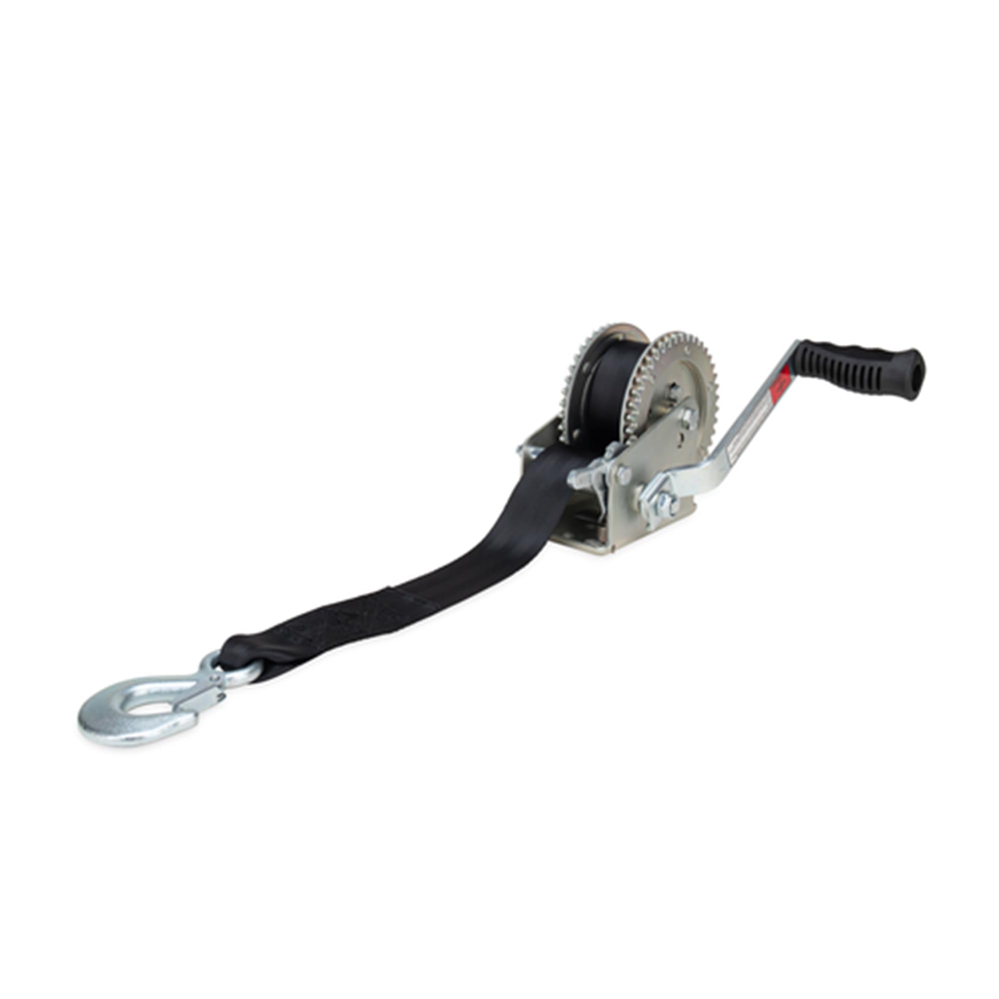 Camco heat-treated gear and brake close-up for durable performance