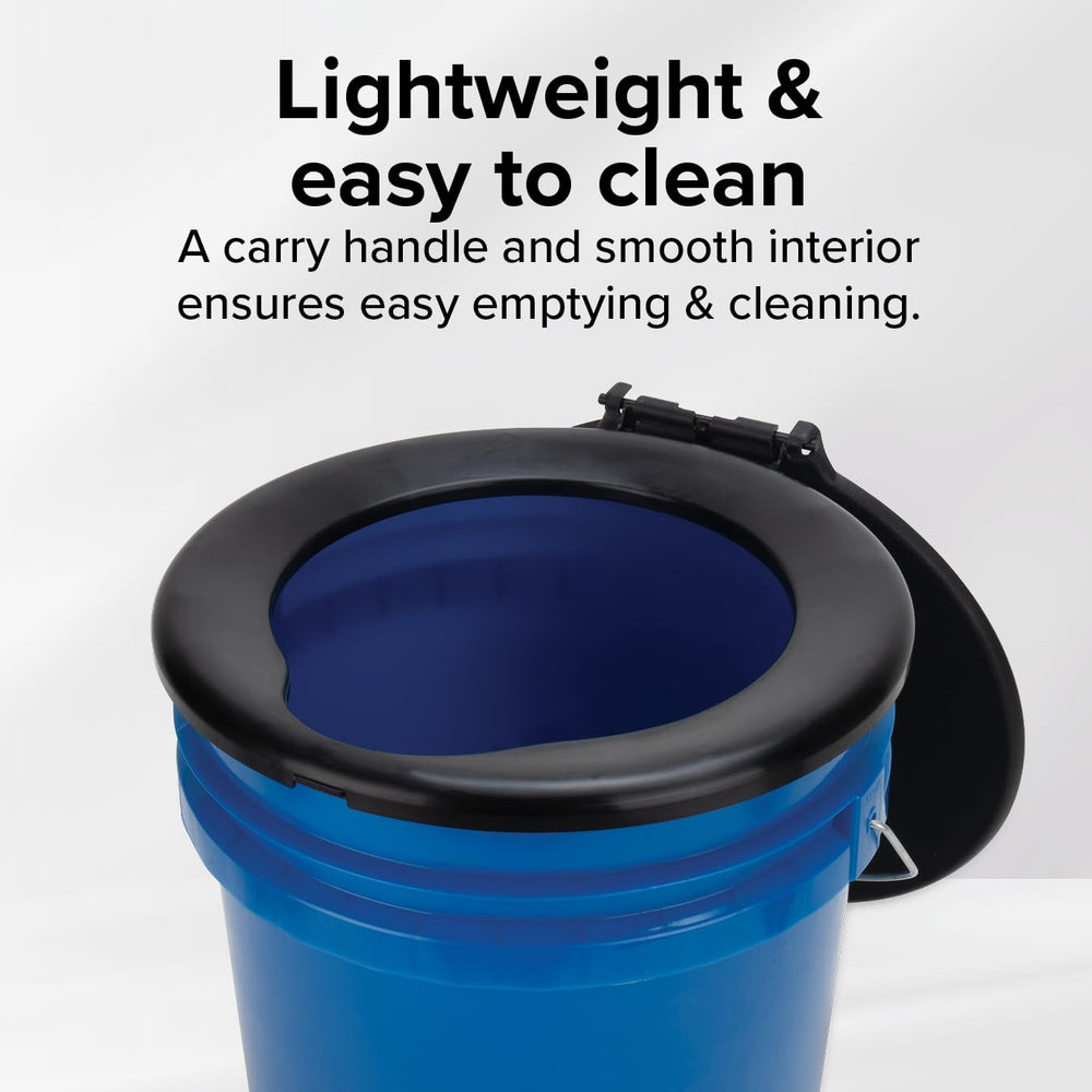 Camco interior smooth surface for fast, hygienic cleaning